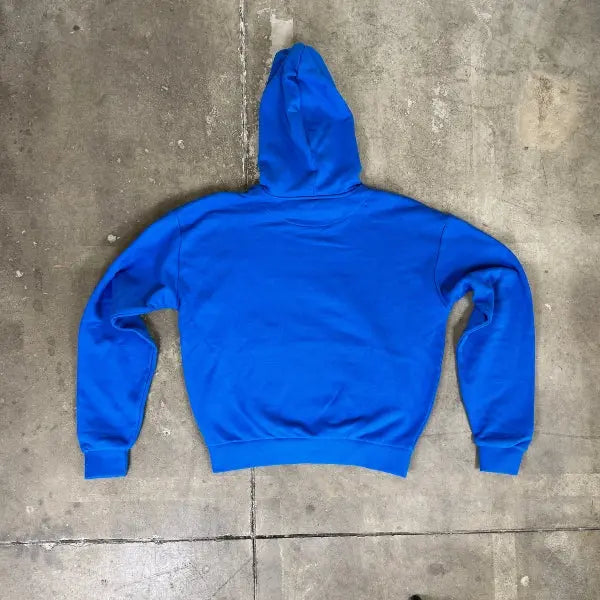 Felpa con cappuccio Bluette 100% cotone Basic Horda Brand Streetwear