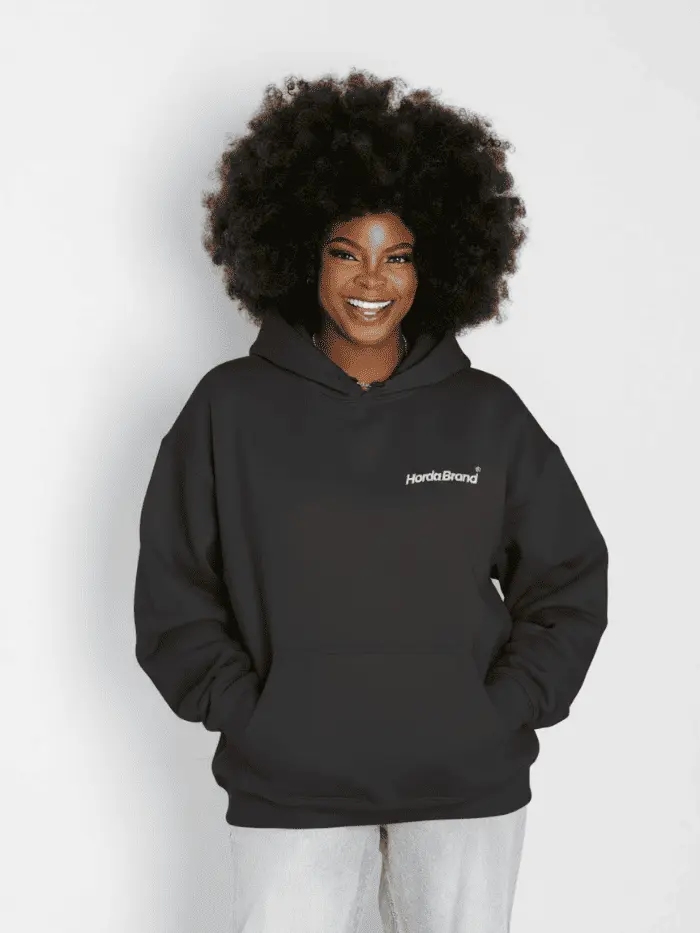 Felpa con cappuccio Horda Brand 380gsm – Look Aesthetic Horda Brand Streetwear