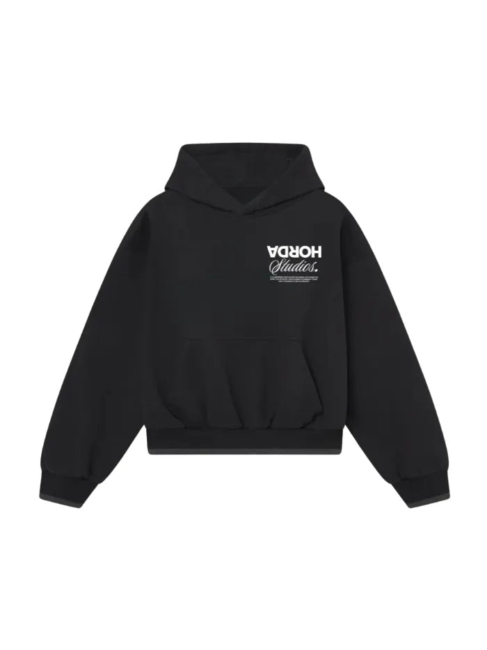 Felpa REVERSE 380g Boxy Fit – Felpa Pesante Oversize Streetwear Horda Brand Streetwear