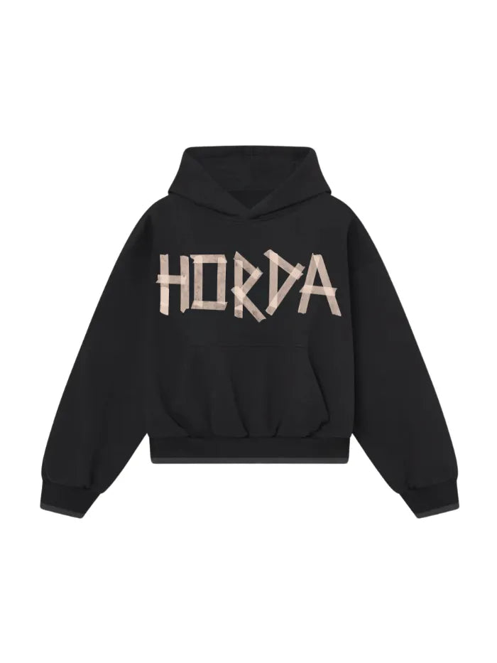 Felpa Unisex con cappuccio 380 Grammi Taped Made in Italy Horda Brand Streetwear