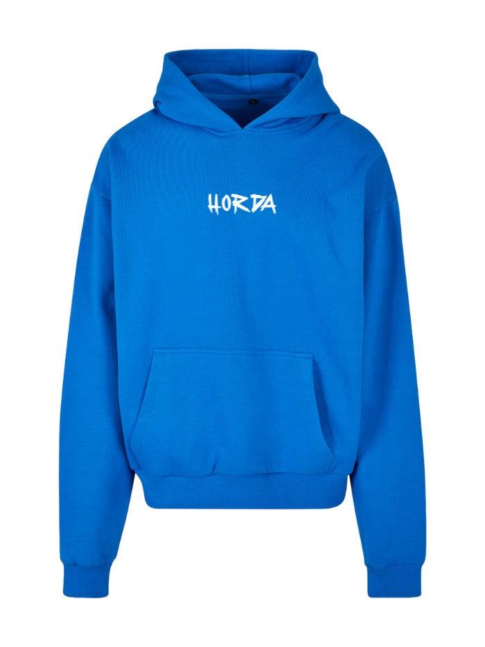 Felpa con cappuccio Bluette 100% cotone Basic - Horda Brand Streetwear