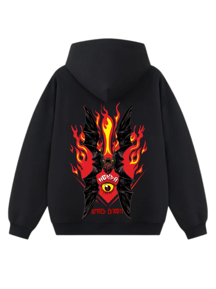 Black Hoodie 100% Cotton Limited Edition Anniversary