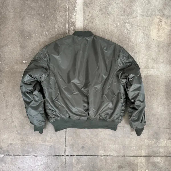 Giubbotto Bomber Boxy Fit Verde Militare Horda Basic Horda Brand Streetwear