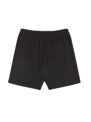 100% cotton black shorts suit