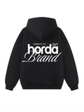 Hoodie Boxy Fit 380g Made in Italy - Felpa Cappuccio Cotone Heavyweight Horda Brand