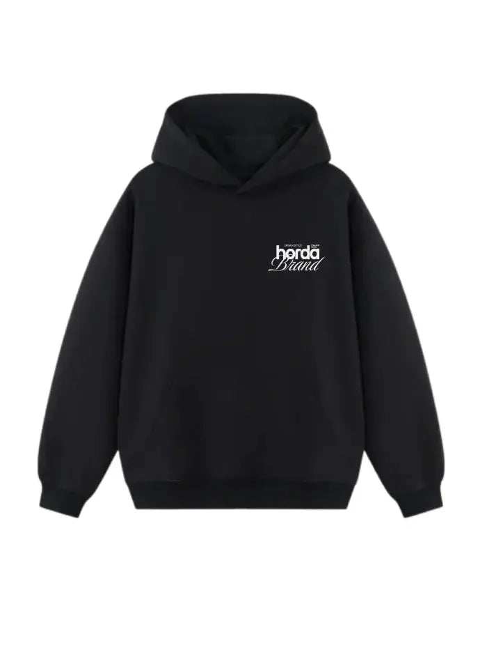 Hoodie Boxy Fit 380g Made in Italy - Felpa Cappuccio Cotone Heavyweight Horda Brand