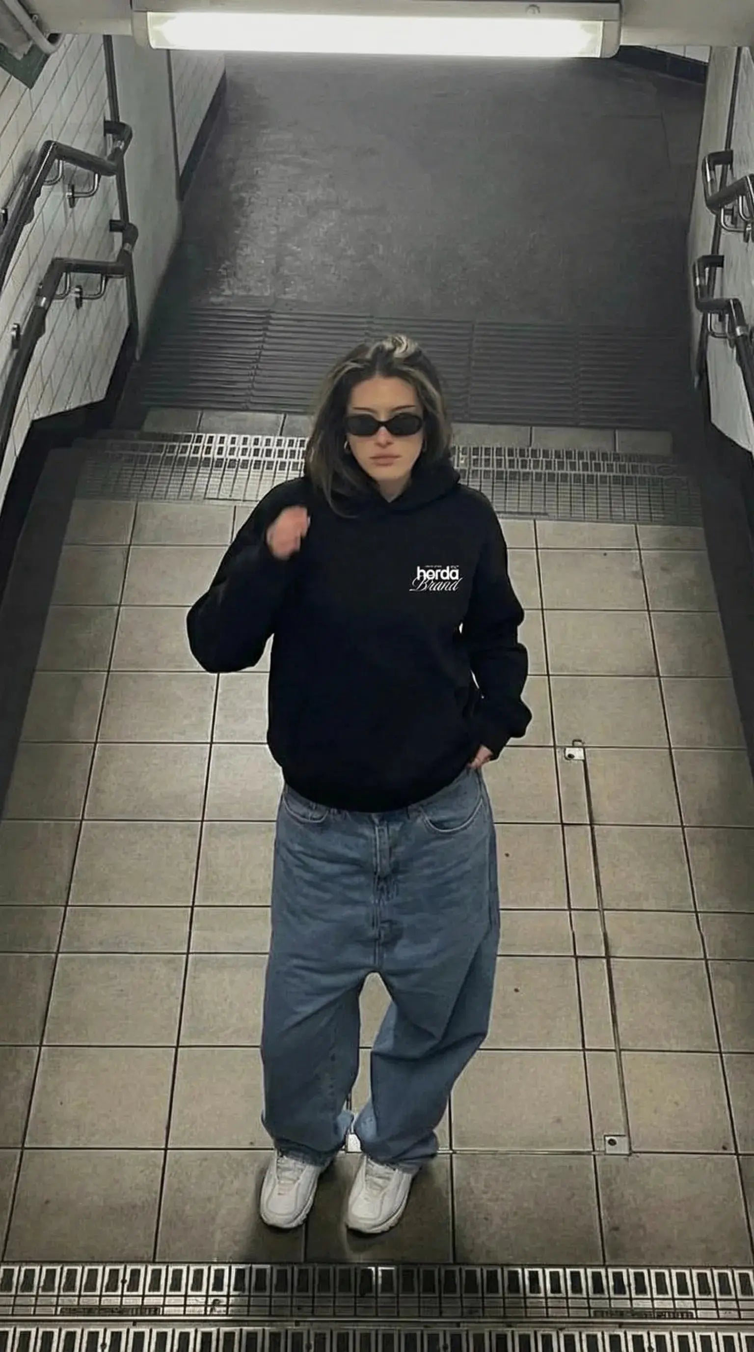 Hoodie Boxy Fit 380g Made in Italy - Felpa Cappuccio Cotone Heavyweight Horda Brand