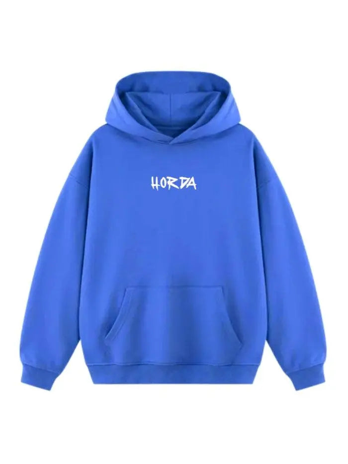 Felpa con cappuccio Bluette 100% cotone 460 grammi - Horda Brand Streetwear