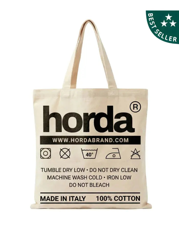 Horda Green Collection: Shopper Totale Cotone – Plastic-Free Horda Brand Streetwear