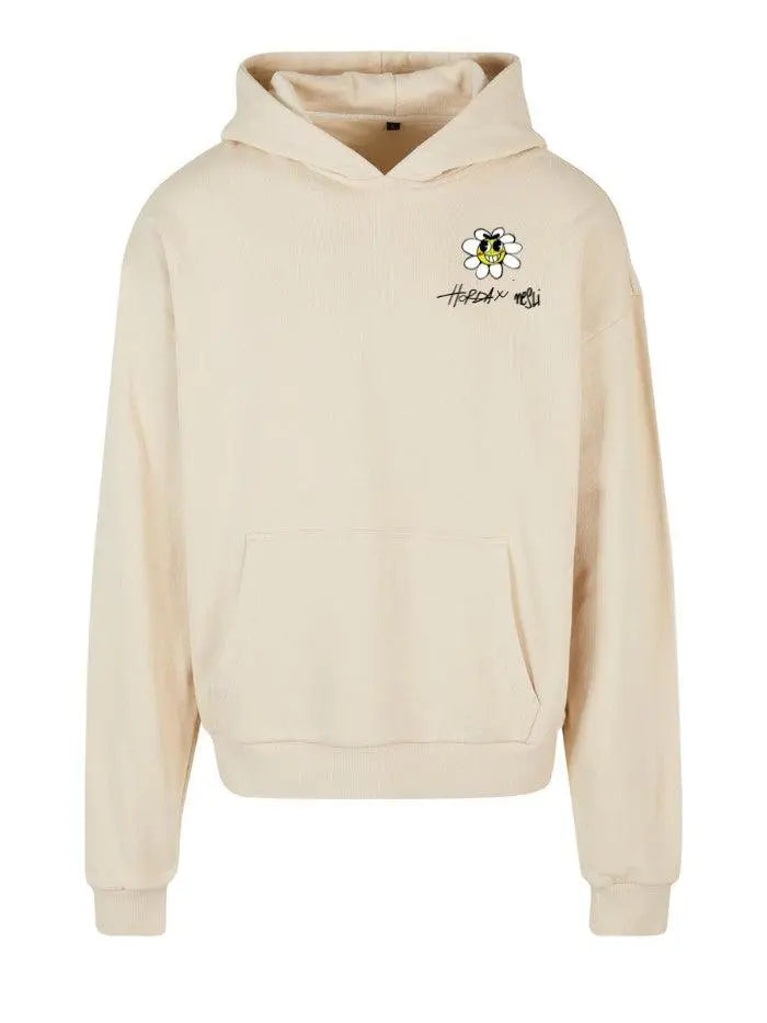 Horda x Nesli Felpa 460 grammi in 100% cotone non garzata Vestibilità Oversize - Horda Brand Streetwear