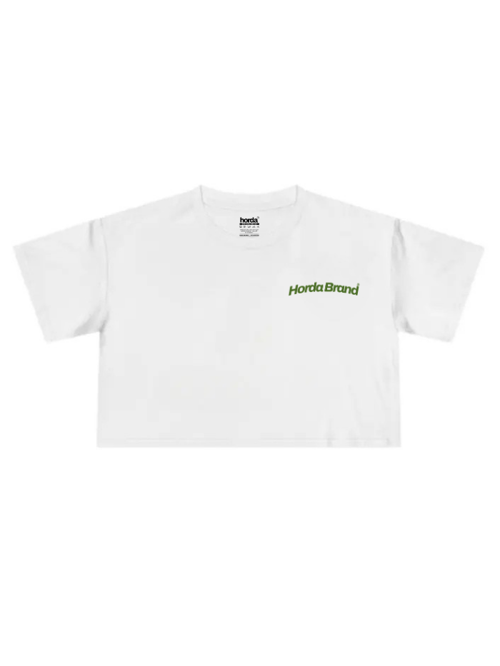 T-shirt Cropped Fit 180 gsm No fear Horda Brand Streetwear