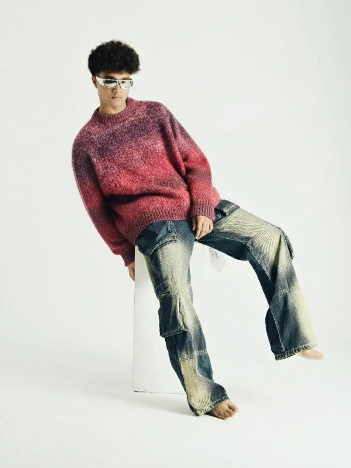 Maglione Rosato Boxy Fit Uomo/Donna - Alta Qualità Made in Italy | Horda Brand Horda Brand Streetwear