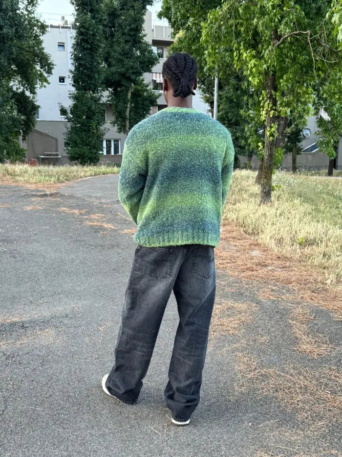 Maglione Verde Boxy Fit Uomo/Donna - Alta Qualità Made in Italy | Horda Brand Horda Brand Streetwear