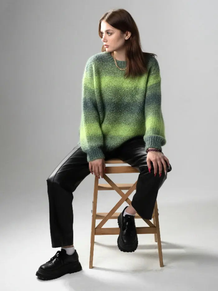 Maglione Verde Boxy Fit Uomo/Donna - Alta Qualità Made in Italy | Horda Brand Horda Brand Streetwear