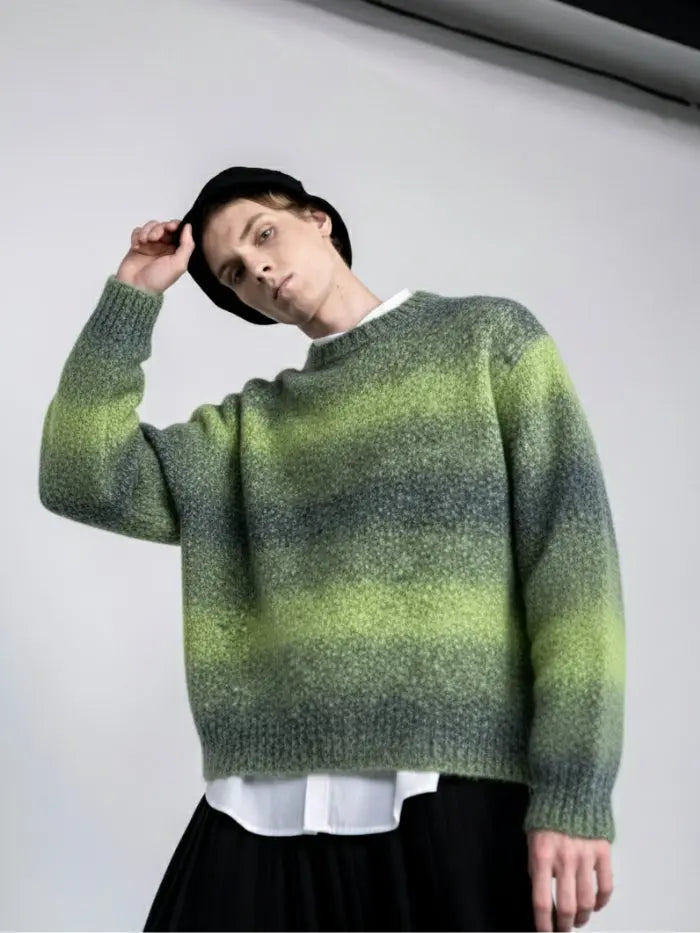 Maglione Verde Boxy Fit Uomo/Donna - Alta Qualità Made in Italy | Horda Brand Horda Brand Streetwear
