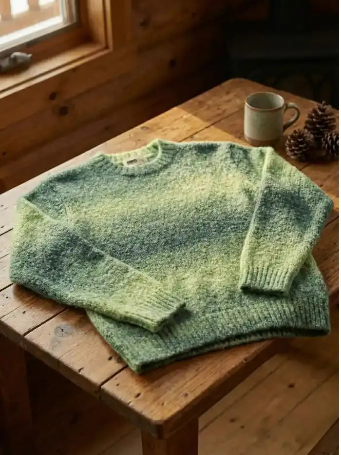 Maglione Verde Boxy Fit Uomo/Donna - Alta Qualità Made in Italy | Horda Brand Horda Brand Streetwear