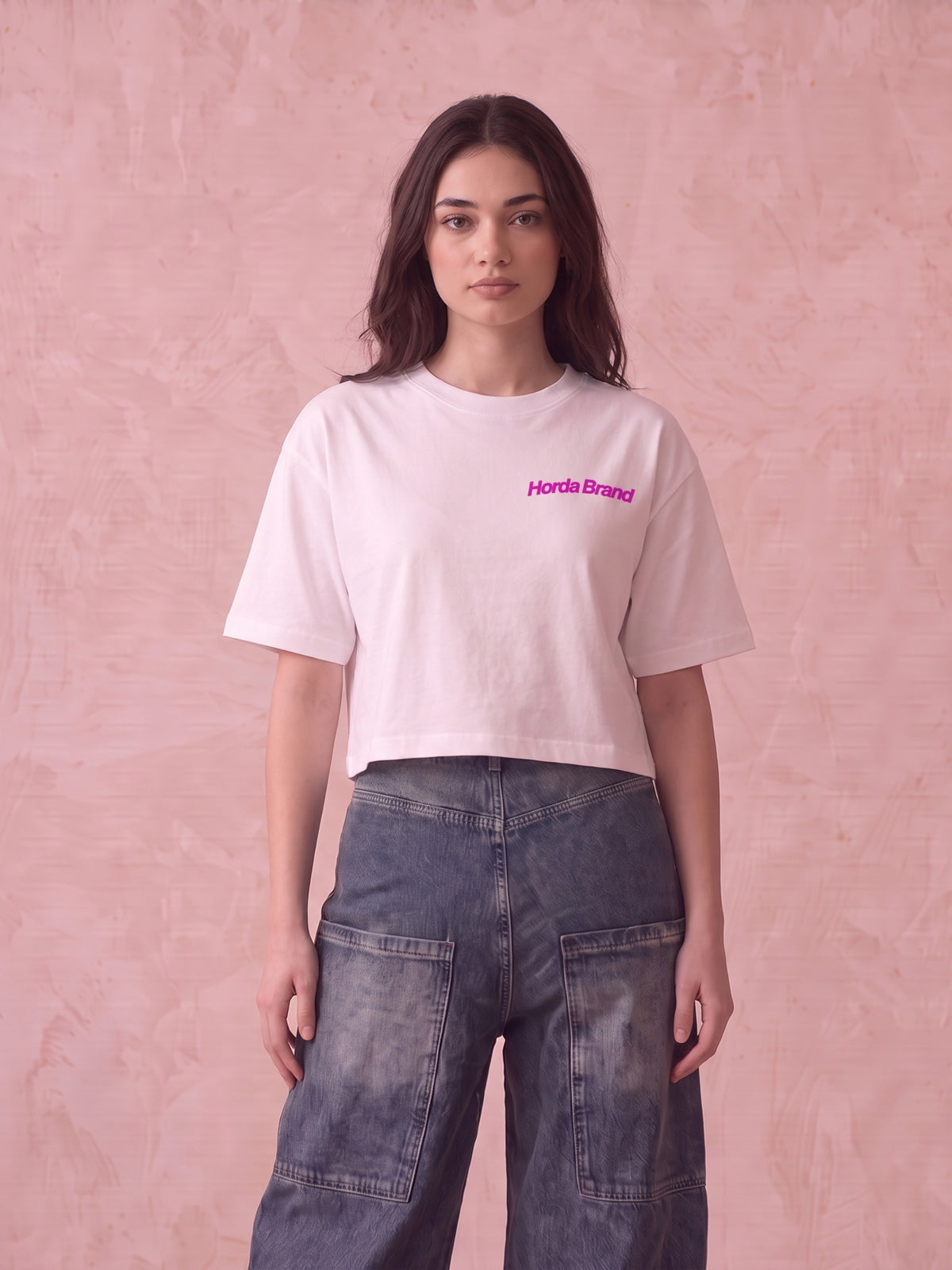 Damen Crop T-Shirt Intention 180g