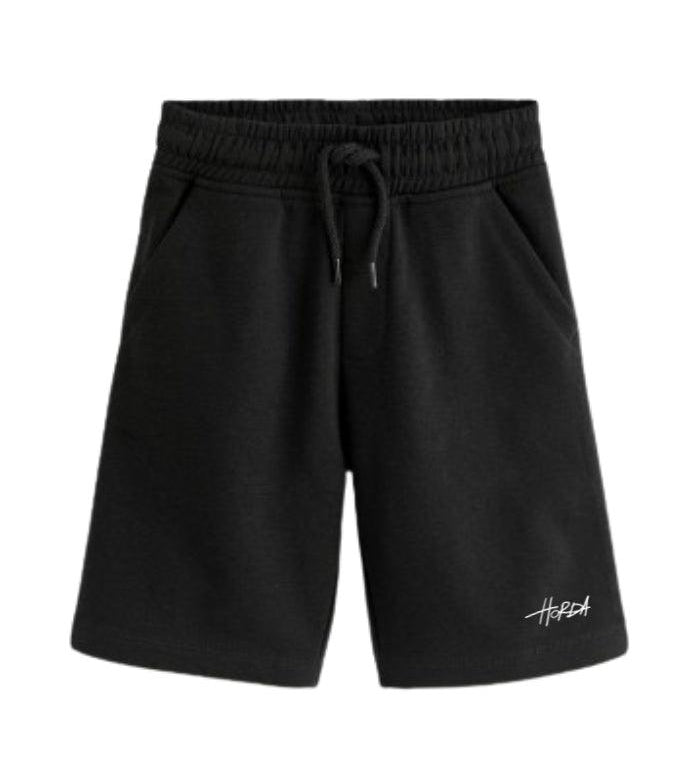 Tuta Shorts 100% cotone nero - Horda Brand Streetwear