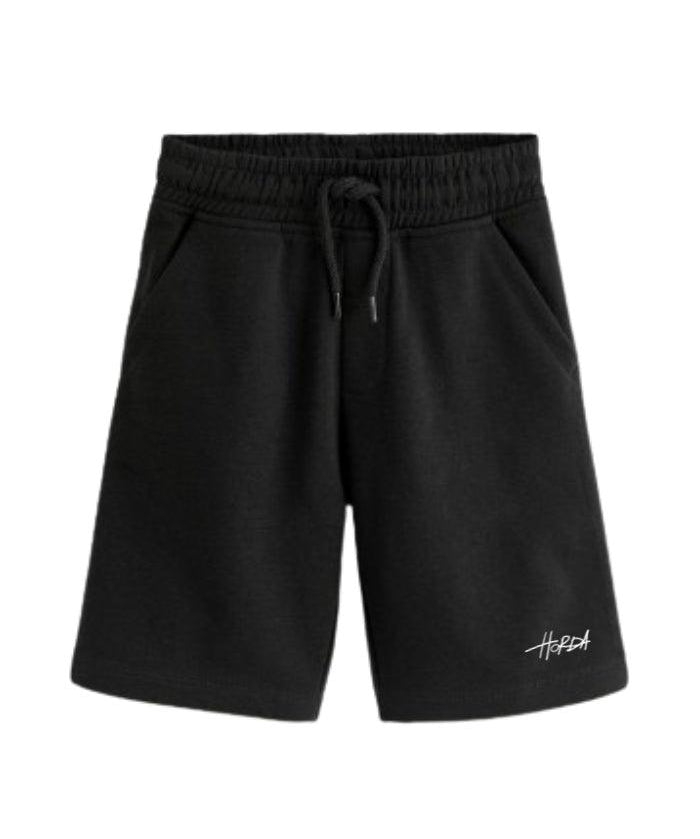 Tuta Shorts 100% cotone nero - Horda Brand Streetwear