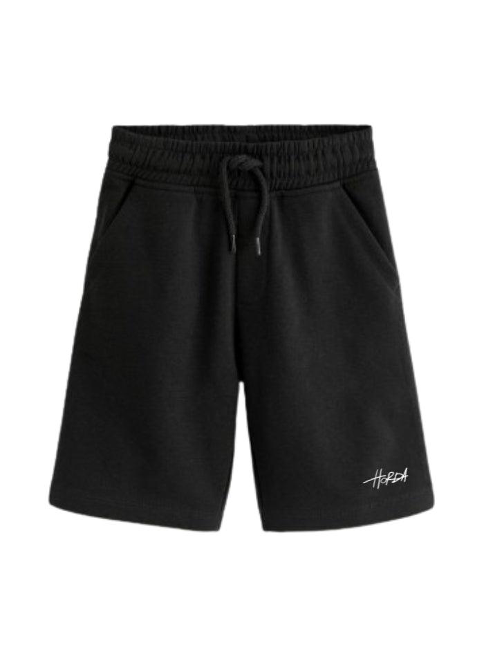 Tuta Shorts 100% cotone nero - Horda Brand Streetwear