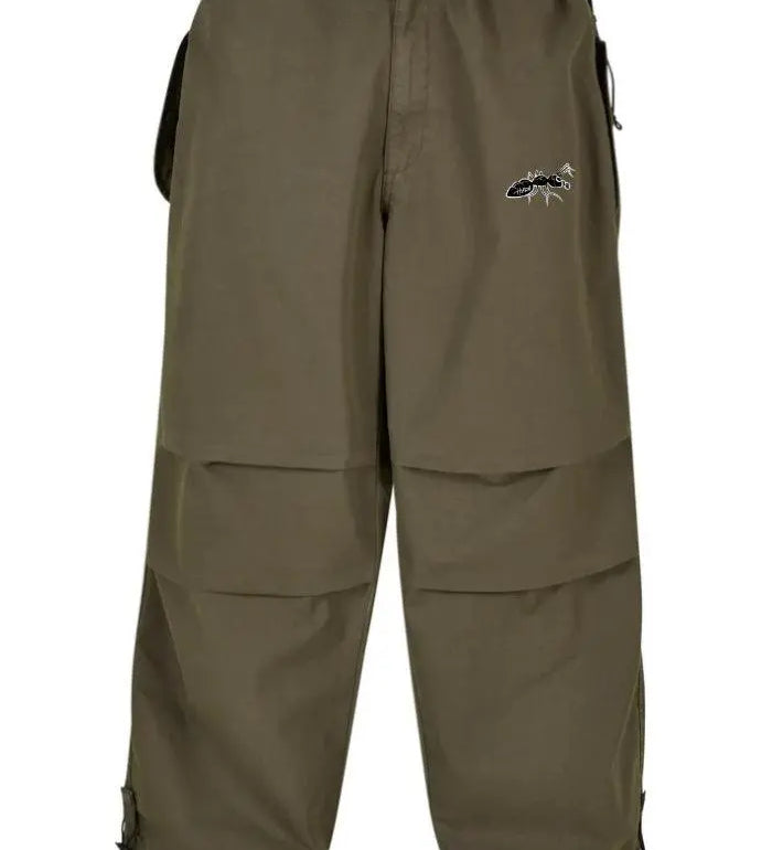 Pantalone Baggy verde militare 100% cotone - Horda Brand Streetwear