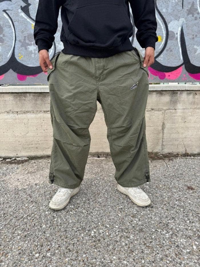 Pantalone Baggy verde militare 100% cotone - Horda Brand Streetwear