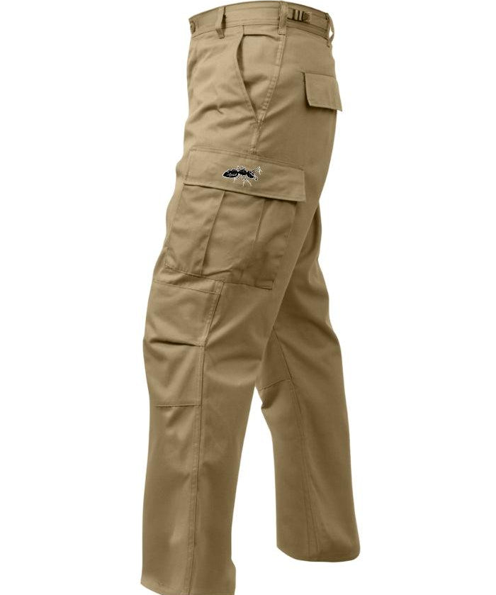 Pantalone Cargo Beige 100% cotone Baggy Fit - Horda Brand Streetwear