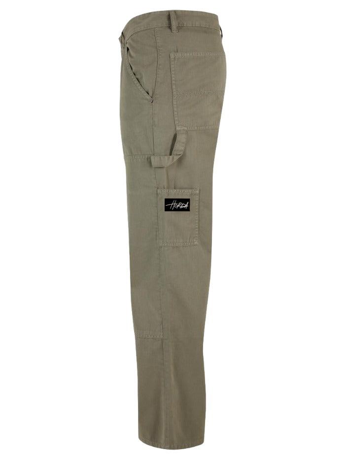 Pantalone Verde Carpenter in 100% cotone - Horda Brand Streetwear