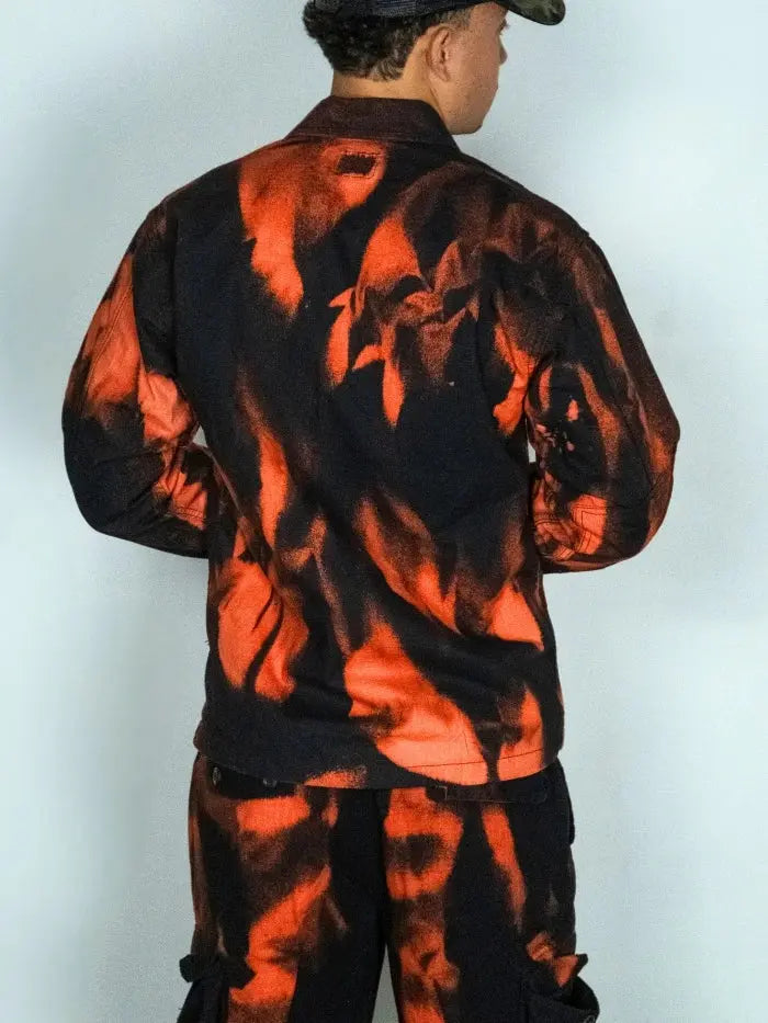 Pantaloni Cargo Streetwear Flame Corrosion Horda Brand Streetwear