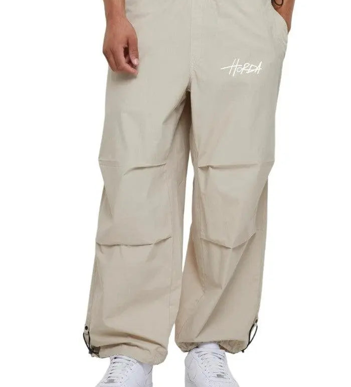 Pantaloni Paracadutista Beige 100% cotone - Horda Brand Streetwear
