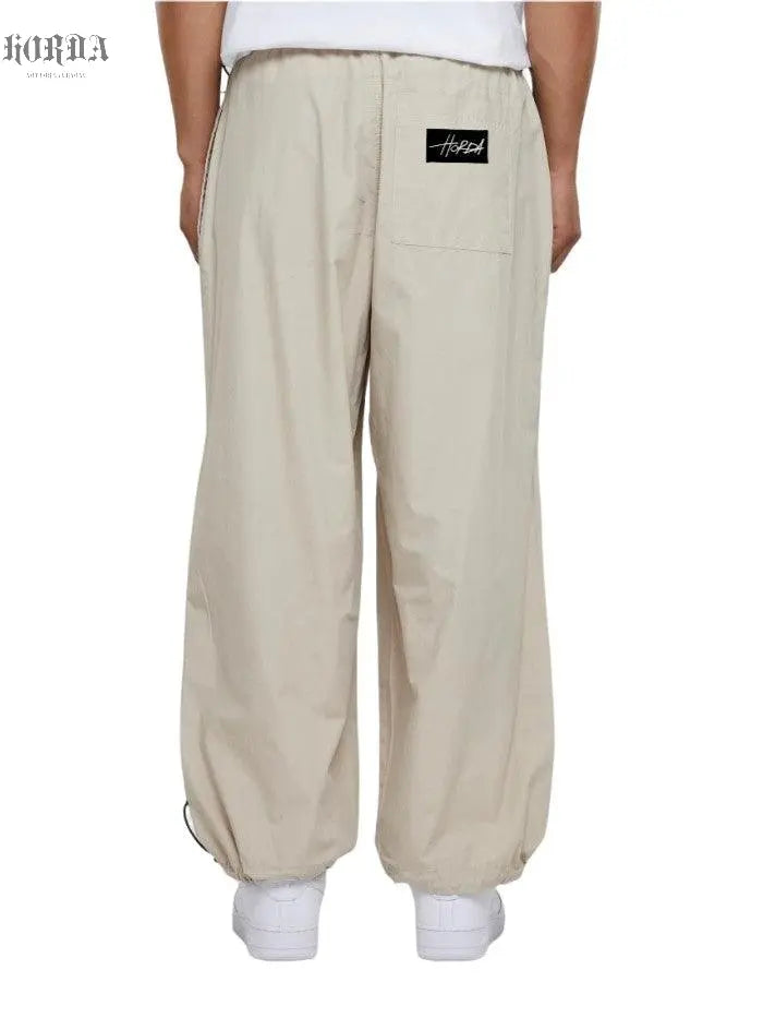 Pantaloni Paracadutista Beige 100% cotone - Horda Brand Streetwear