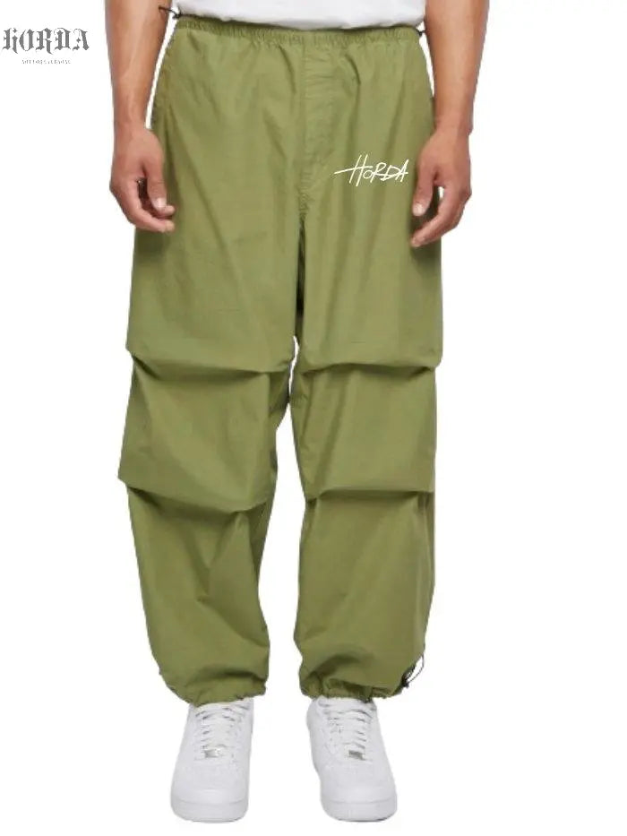 Pantaloni da Paracadutista verdi - Horda Brand Streetwear