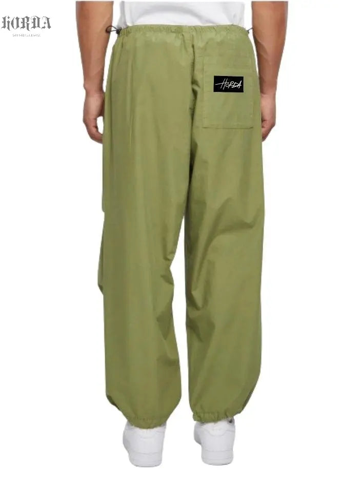 Pantaloni da Paracadutista verdi - Horda Brand Streetwear