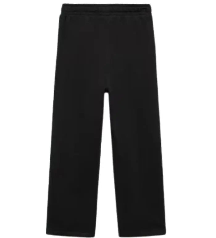 Pantaloni tuta nero a palazzo 100% cotone - Horda Brand Streetwear