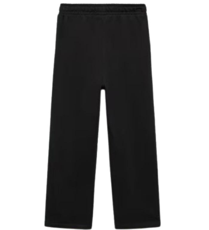 Pantaloni tuta nero a palazzo 100% cotone - Horda Brand Streetwear