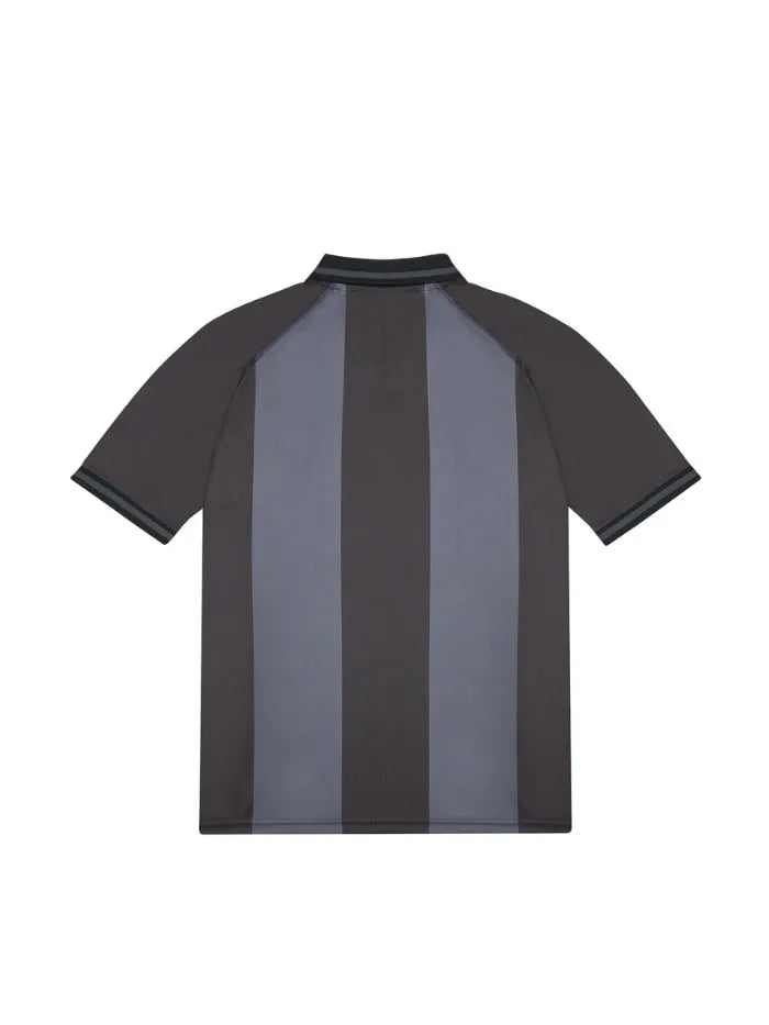 Polo Horda Calcio Style Mesh Riciclato Dark Grey Horda Brand Streetwear