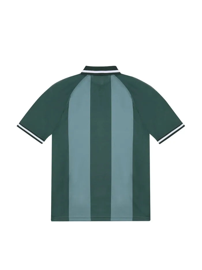 Polo Horda Calcio Style Mesh Riciclato Forest Green Horda Brand Streetwear
