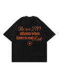 Risk T-Shirt Nera 100% Cotone Made in Italy | Horda Brand Horda Brand