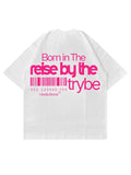 T-Shirt 100% Cotone Made in Italy Boxy Fit Tribe Horda Horda Brand