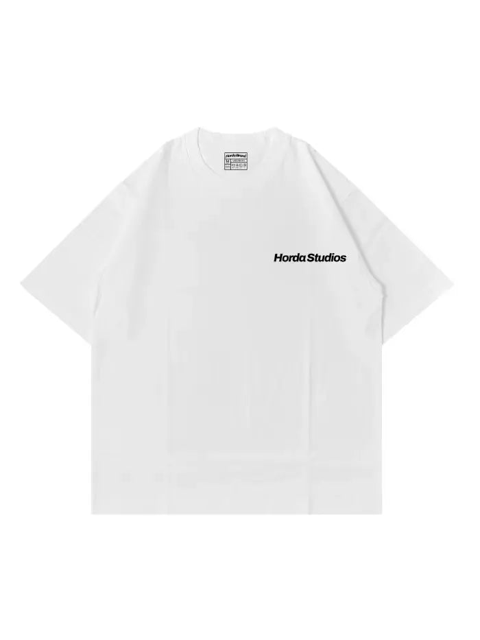 T-Shirt 200 Grammi Boxy Fit Cotone Made in Italy Decision Horda Brand