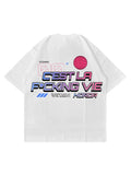T-Shirt Bianca 220gr Oversize Cotone Made in Italy - La Vie Horda Brand