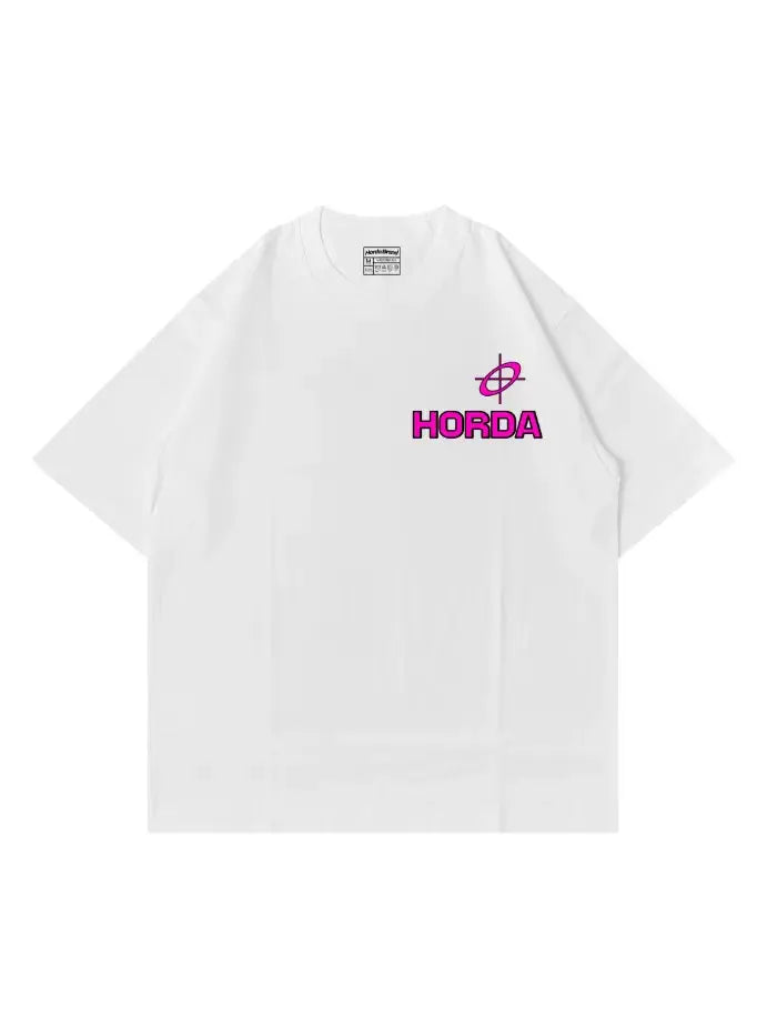 T-Shirt Bianca CULTURE 100% Cotone Made in Italy Horda Brand