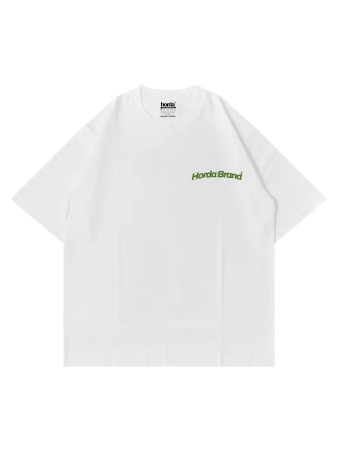 T-Shirt Boxy Fit Oversize 100% Cotone Made in Italy Never Had Horda Brand