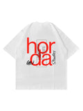 T-Shirt Horda Oversize 200g Made in Italy - Boxy Fit Cotone Heavyweight Horda Brand