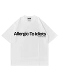 T-Shirt Raw Bianca 200gr Oversize Cotone Made in Italy Horda Brand