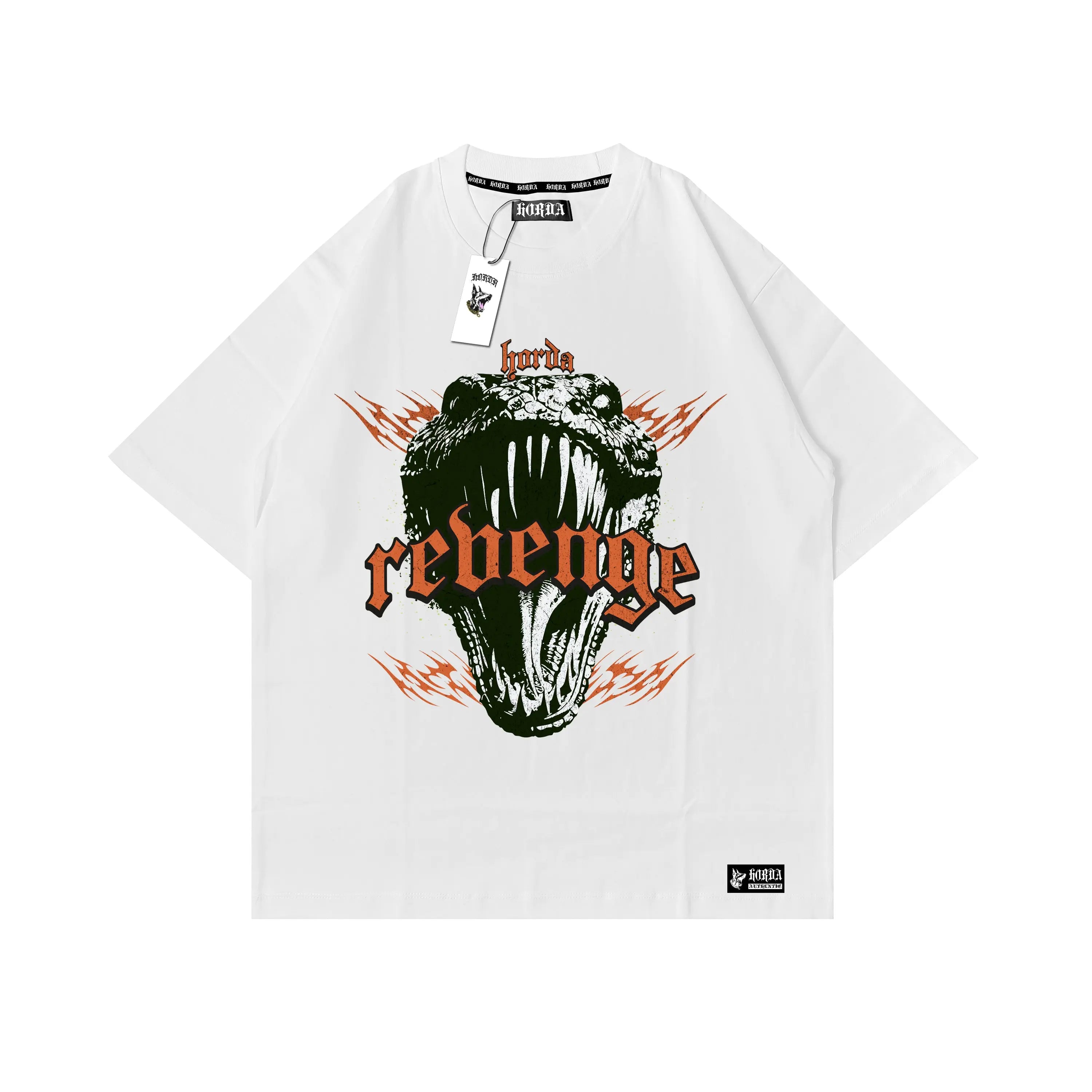 T-Shirt streetwear style 100% Cotone Viper Revenge Horda Brand Streetwear