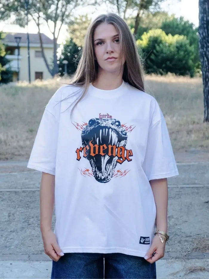 T-Shirt streetwear style 100% Cotone Viper Revenge Horda Brand Streetwear