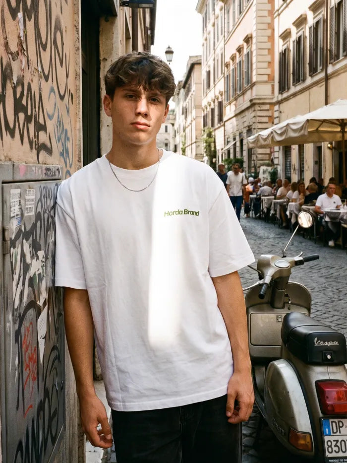 T-Shirt Boxy Oversize Heavyweight 100% Cotone Made in Italy – Never Had Horda Brand