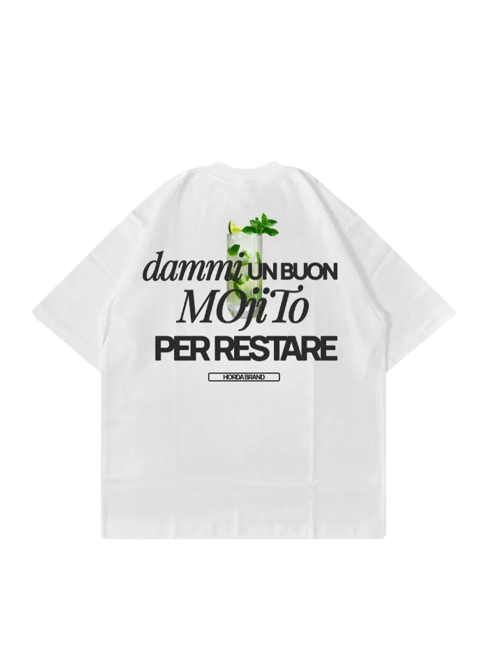 T-Shirt Mojito Edizione Limitata 20 Pezzi | Boxy Fit 200g Cotone Premium – Horda Horda