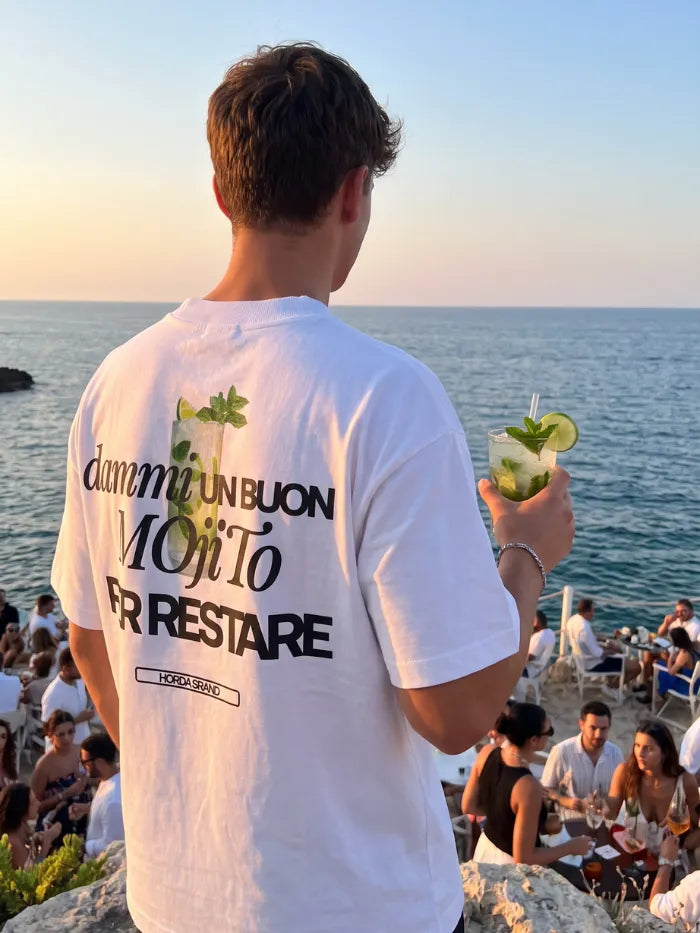 T-Shirt Mojito Edizione Limitata 20 Pezzi | Boxy Fit 200g Cotone Premium – Horda Horda